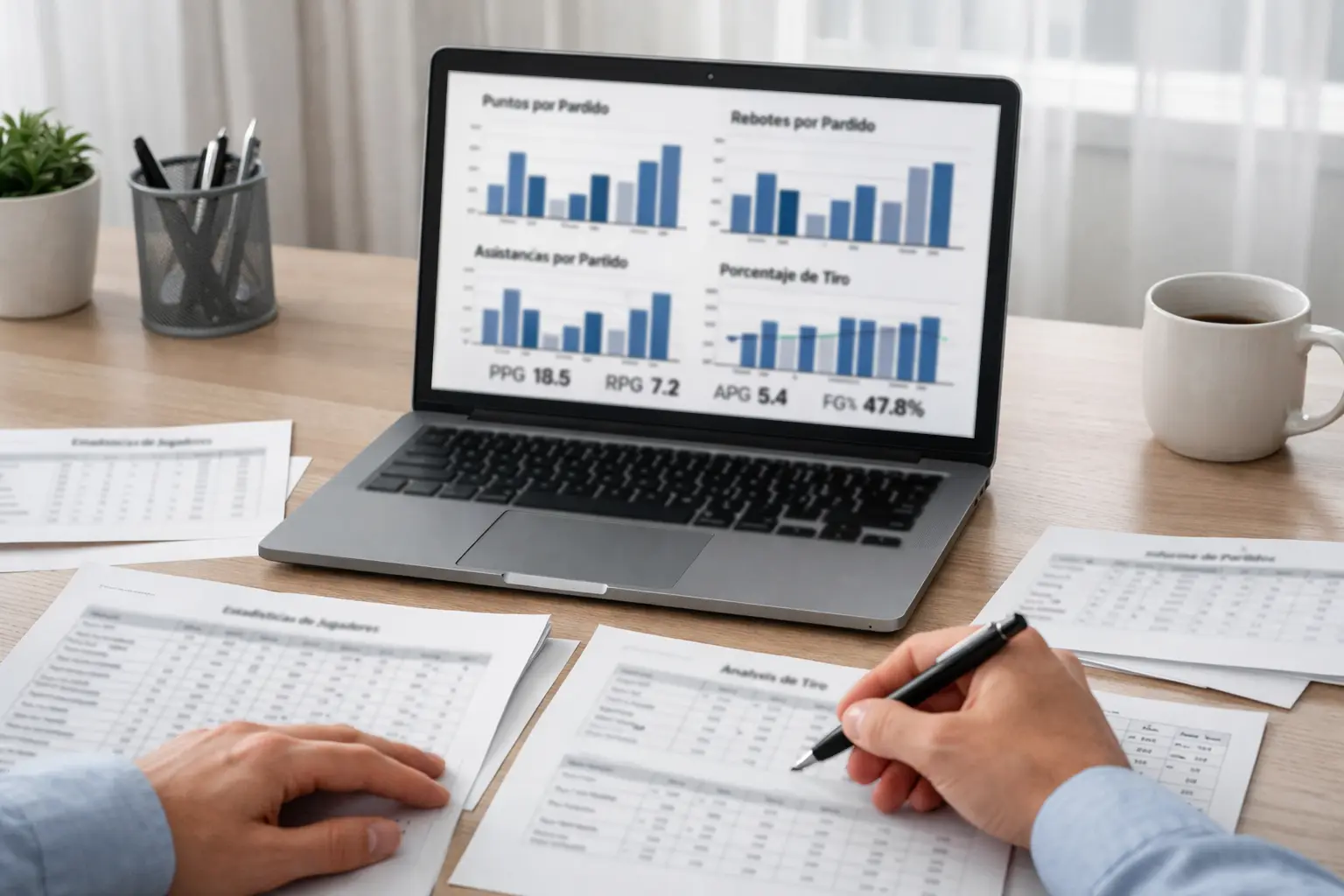 Análisis estadístico detallado de partidos de baloncesto